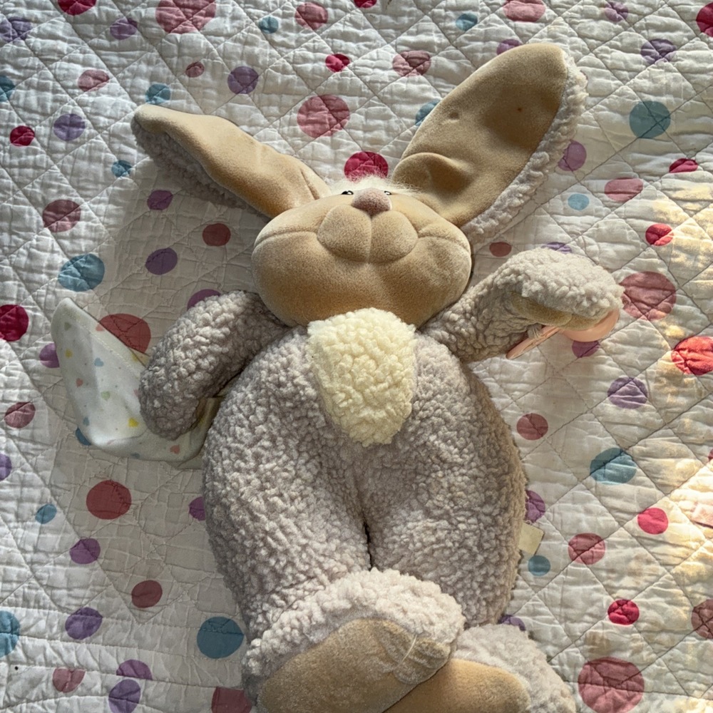 1985 Linda Novick Need-A-Littles MATCHBOX Bunny Rabbit Core STUFFED ANIMAL PLUSH